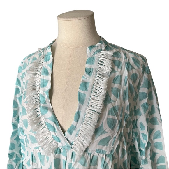 Kenny Flowers The Maldives Tunic Mini Dress L - Picture 3 of 10